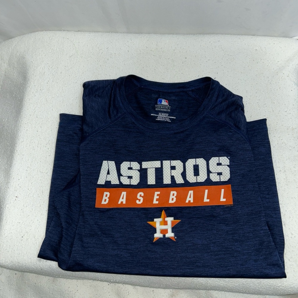 Genuine Merchandise Blue and Orange Astros Jersey